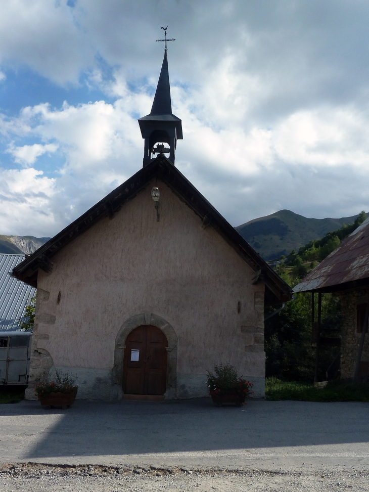 LES CHAMBONS : chapelle Saint Antoine - Saint-Jean-d'Arves