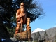 Guide de haute montagne - Entraigues - En hommage au premier guide à avoir gravi les Aiguilles d'Arves par le vallon de Valfroide - Entraigues - Sculpteur Sebastien Bizel-Bizellot