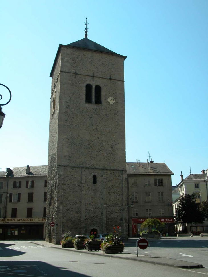 Le clocher - Saint-Jean-de-Maurienne