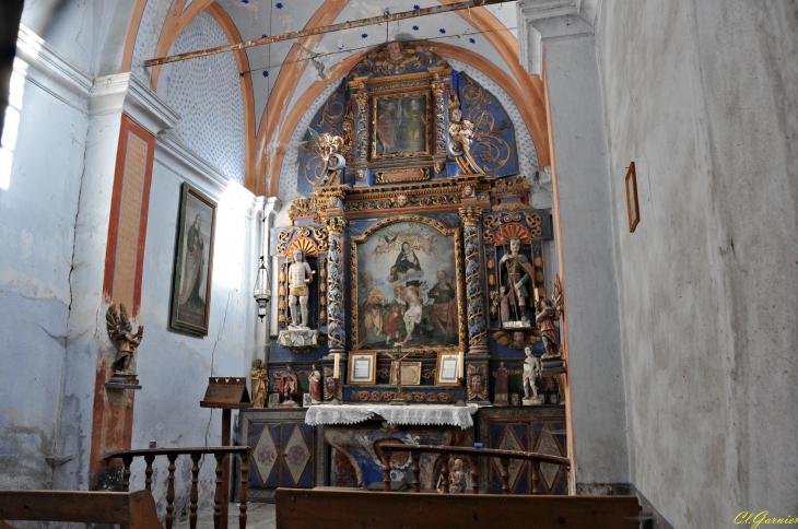 Chapelle  Saint Sebastien 1646 - L'Etraz - Saint-Michel-de-Maurienne