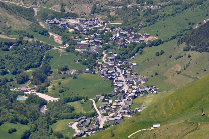 Vue depuis le Mont Charvin - Saint-Sorlin-d'Arves