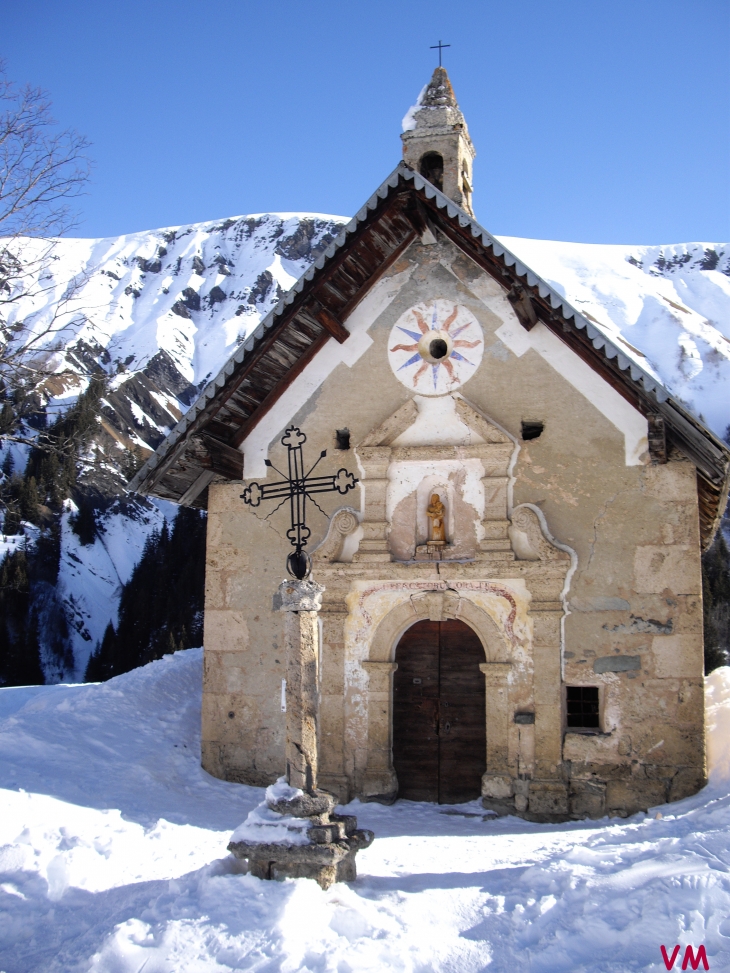 Chapelle Notre Dame de la Vie (Prés plan) - Saint-Sorlin-d'Arves