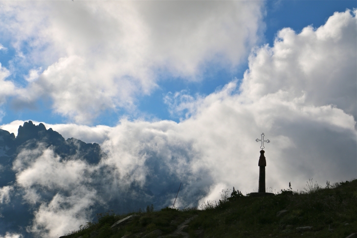 Au col de la Croix de Fer. - Saint-Sorlin-d'Arves