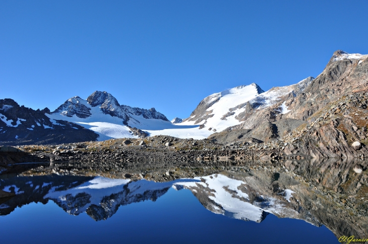 Reflet - Glacier de Saint Sorlin - Saint-Sorlin-d'Arves