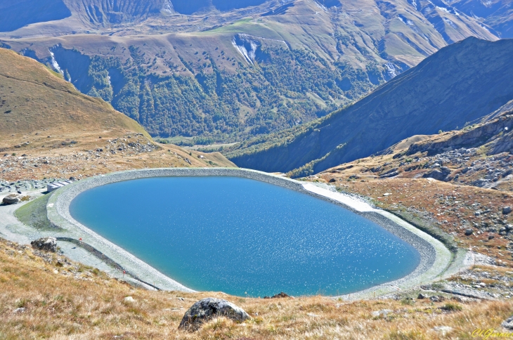 Reservoir pour canons à neige - Saint-Sorlin-d'Arves