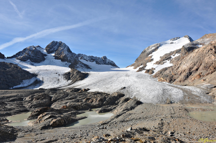 Glacier de Saint-Sorlin le 27 septembre 2019 - Saint-Sorlin-d'Arves