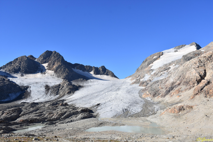 Glacier de Saint-Sorlin - Canicule Juillet/Août 2022 - Saint-Sorlin-d'Arves