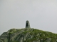 Le monument au col de la Croix de Fer.