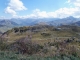 col de la croix de fer : vue sur le Corbier  et le lac du Laitelet