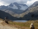 randonnée vers le glacier de Sorlin : les lacs et le glacier