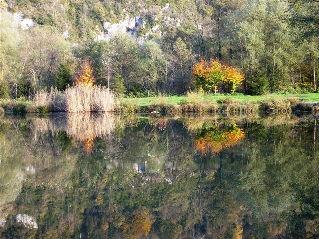 LAC DES COUDANS EN AUTOMNE - Saint-Thibaud-de-Couz