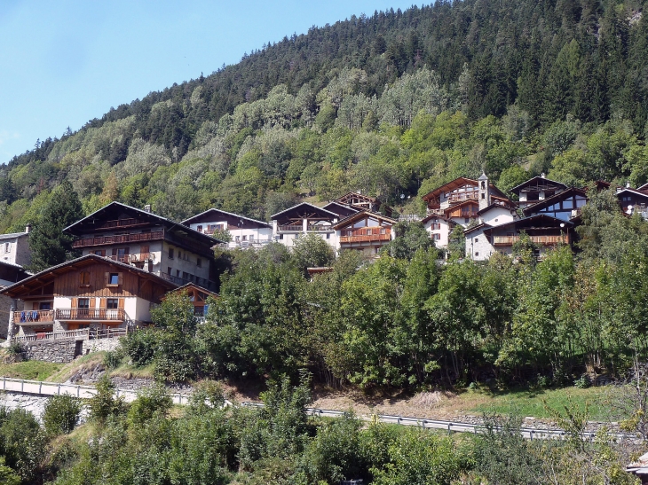 Vue sur le village - Sainte-Foy-Tarentaise