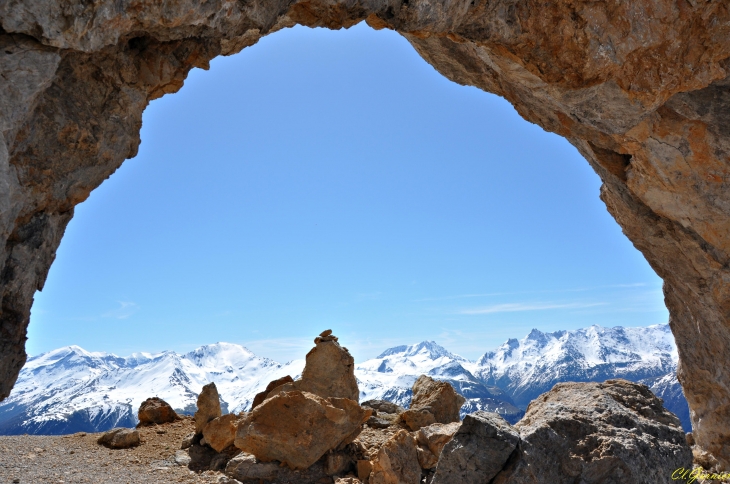 Roc des Corneilles - Trou de la Lune - Sollières-Sardières