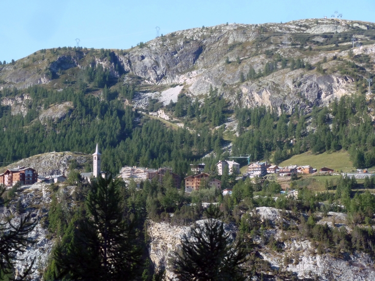 Le village reconstriuit - Tignes