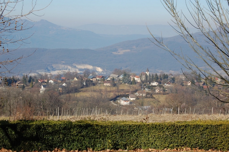 Vue des hauteurs - Trévignin