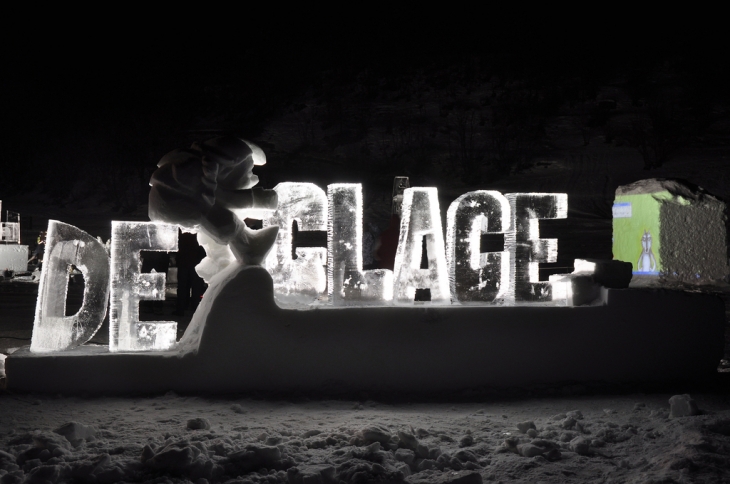 Sculpture sur glace - Valloire