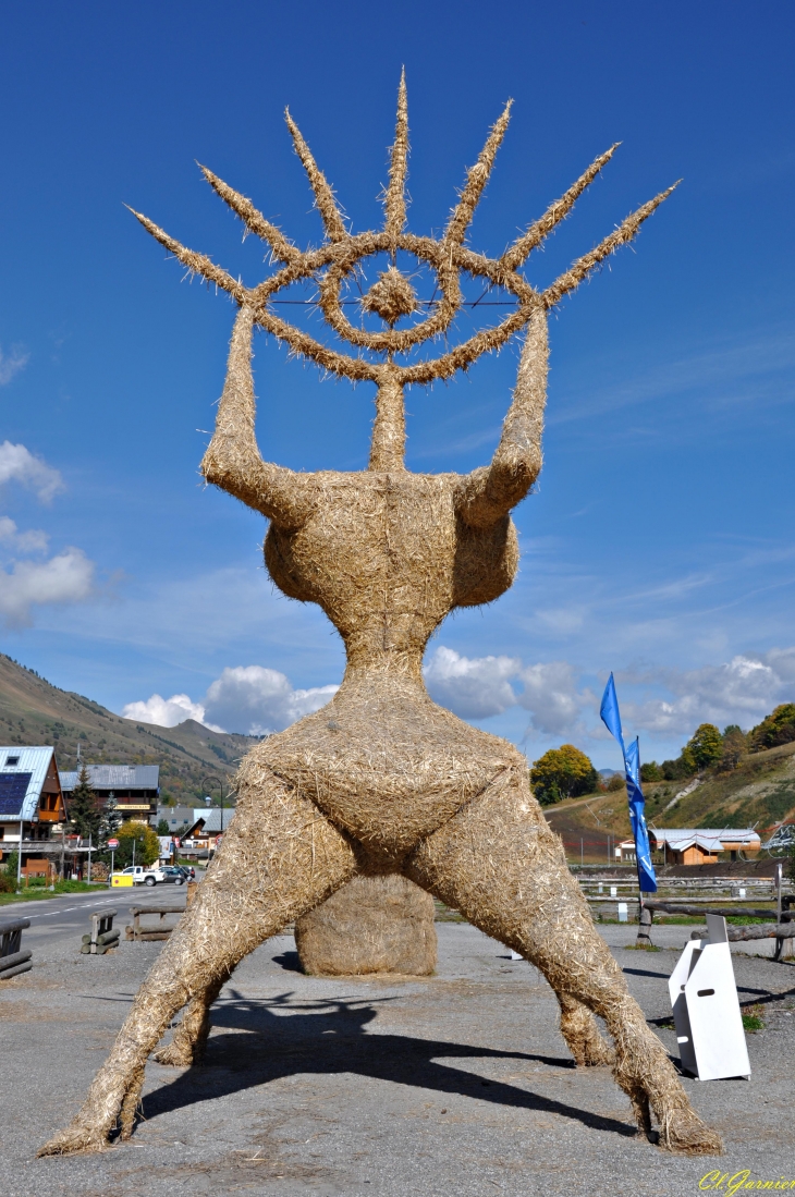 Les Verneys - Sculpture de Paille & Foin - Valloire