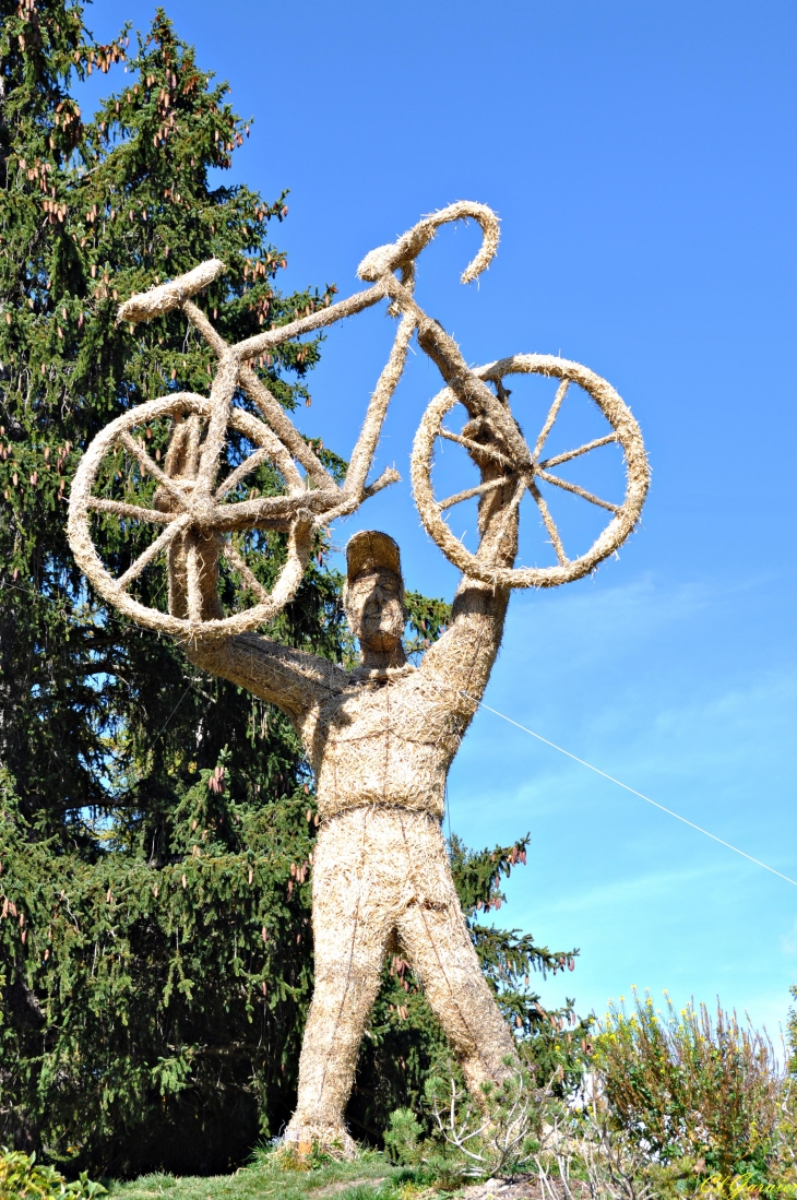 Col du Télégraphe - Sculpture de Paille & Foin - Valloire