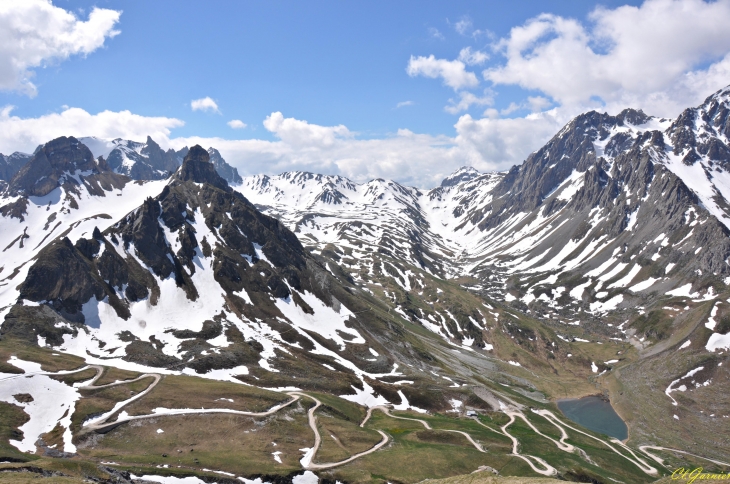 Pointe de la Fourche - Pic de la Ceinture - Lac des Mottets - Valloire