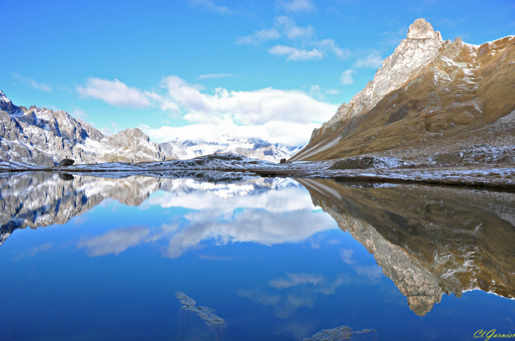 Reflet Pic de la Ceinture - Lac des Cerces - Valloire