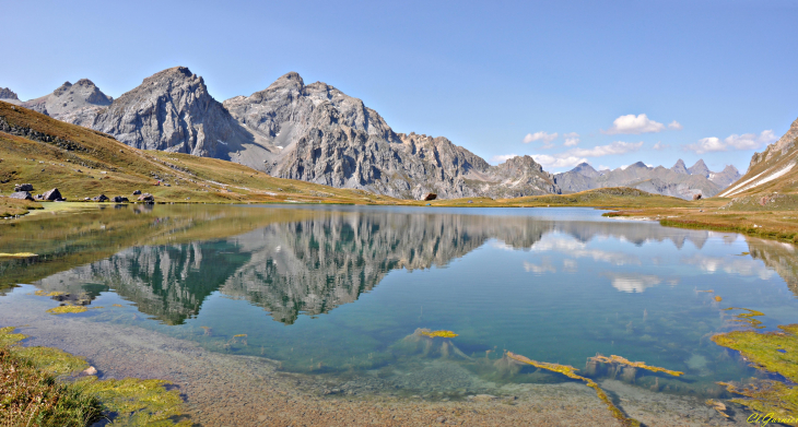 Lac des Cerces - Reflet du Grand Galibier - Valloire