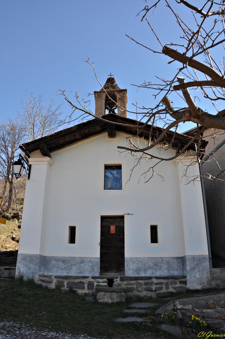 Chapelle de La Ville Dessus 1642 - Valmeinier